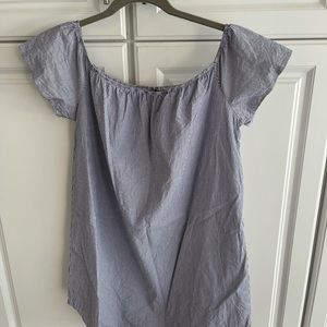 Blue Stripe Dress M/L